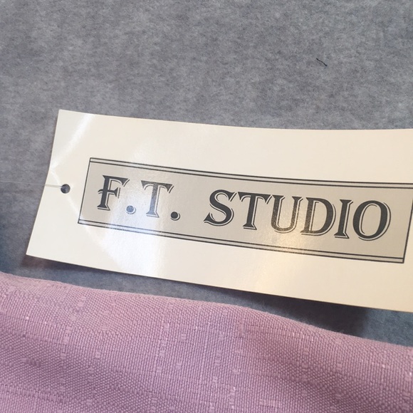 F. T. STUDIO New With Tags Office Career Linen-Like Machine Washable Blazer - Picture 12 of 15